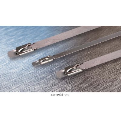 WAPRO WTM-BL-200ST Stahovací pásky s kuličkovým zámkem BALL LOK, 201 x 4,6 mm – Zboží Dáma