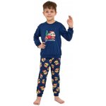 Chlapecké pyžamo CORNETTE TEDDY tmavě modrá – Zboží Dáma
