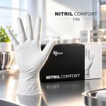 Espeon NITRIL COMFORT nepudrované bílé 100 ks – Hledejceny.cz