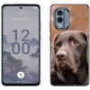 Pouzdro a kryt na mobilní telefon Nokia Pouzdro mmCase gelové Nokia X30 5G - hnědý labrador