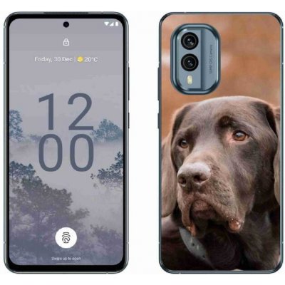 Pouzdro mmCase gelové Nokia X30 5G - hnědý labrador – Zboží Živě