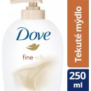 Dove Supreme Fine Silk krémové tekuté mýdlo dávkovač 250 ml