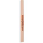 Makeup Revolution Fluffy Brow Filter Duo oboustranná tužka na obočí pro fixaci a tvar Dark Brown 0,12 g – Hledejceny.cz