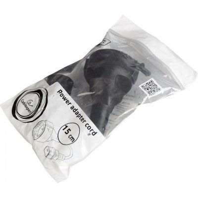 Gembird Power Adapter Cord IEC320 C14 -Schuko, M-F, 15cm, PC-SFC14M-01 – Sleviste.cz