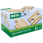 Brio 33333 Mini koleje rovné spojky 54mm 4 ks – Zbozi.Blesk.cz