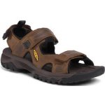 Keen Targhee III Open Toe Sandal M bison/mulch pánské kožené outdoorové sandály – Zbozi.Blesk.cz