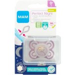 Mam dudlík Perfect Night silikon pták oranžová – Sleviste.cz