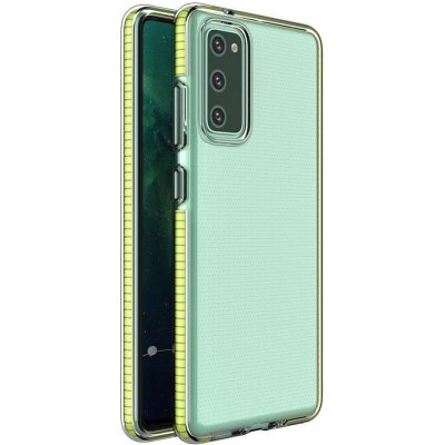 FORCELL Ultratenké TPU 0,1mm s barevným rámečkem Galaxy A02s / A03s EU žluté – Zbozi.Blesk.cz