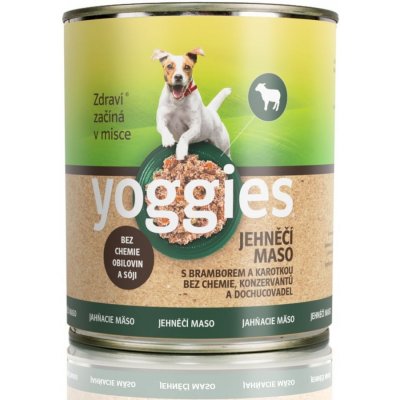 Yoggies jehněčí s bramborem a karotkou 0,8 kg – Zboží Mobilmania