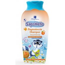 Saponello Sprchový gel a šampon 2v1 meruňka 400 ml