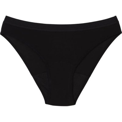 Snuggs Menstruační kalhotky Brief pro silnou menstruaci černé – Zboží Dáma