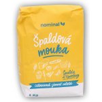 Nominal Špaldová mouka celozrnná, jemně mletá 1000 g – Zboží Dáma