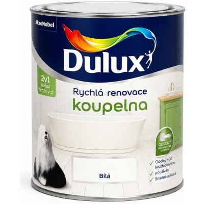 Dulux rychlá renovace koupelna 0,75 l popelavě šedá – Sleviste.cz