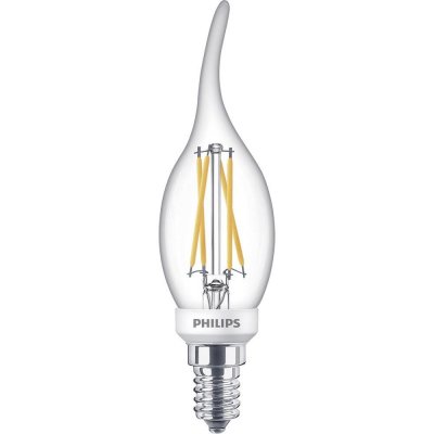 Philips Lighting 871951432437400 LED EEK2021 D A G E14 svíčkový tvar 3.4 W = 40 W teplá bílá Ø – Zboží Mobilmania