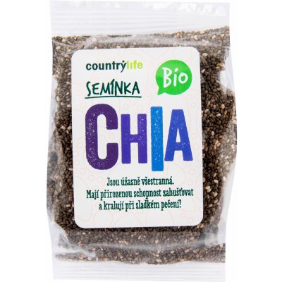 Country Life Chia semínka BIO 100 g – Zboží Mobilmania