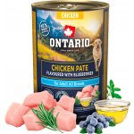 Ontario Adult kuřecí pate s příchutí borůvek 400 g – Hledejceny.cz