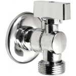 Aqualine Pračkový kulový ventil se zpětným ventilem 1/2''x3/4'' - L, chrom - 5310 – Hledejceny.cz