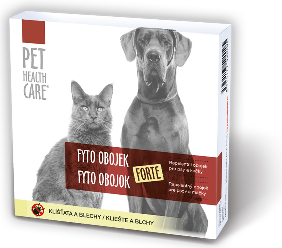Pet Health Care Fyto Biocidní obojek pro psy a kočky 65 cm od 389 Kč -  Heureka.cz