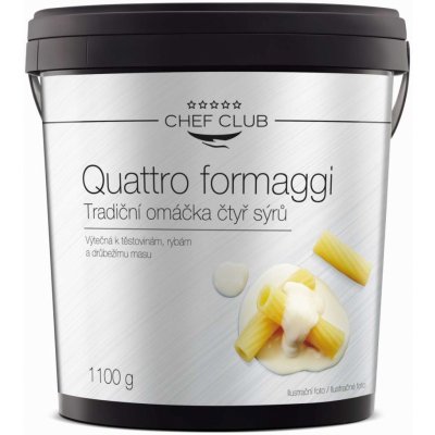 Chef Club Quattro Formaggi Tradiční omáčka čtyř sýrů 1,1 kg – Zboží Dáma