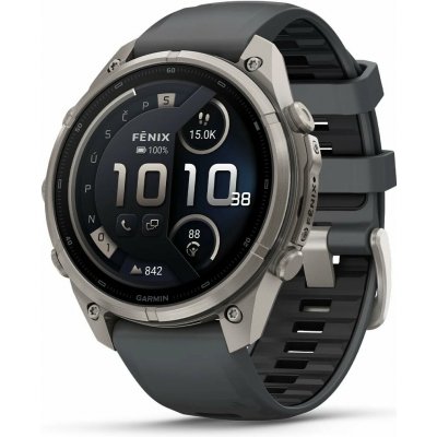 Garmin fenix® 9 – 43 mm, AMOLED, Titanium - Pebble Gray 010-04761-11 – Hledejceny.cz