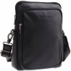 Taška  Sendi Design pánská kožená taška přes rameno N-722 černá