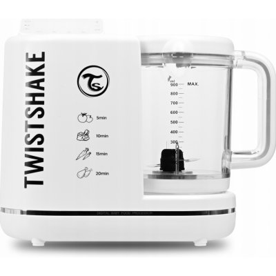 Twistshake 6v1 Baby Food Processor bílý – Hledejceny.cz