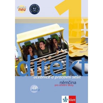 Direkt 1 NEU Němčina pro střední školy - učebnice a pracovní sešit + CD - Giorgio Motta