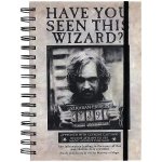 Pyramid International Zápisník Harry Potter Sirius Black A5 – Zboží Živě