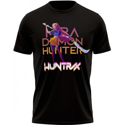 K-Pop Demon Hunters dětské tričko Mira černá – Zboží Dáma