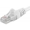 síťový kabel PremiumCord sputp002W Patch, UTP RJ45-RJ45 level 5e, 0.25m, bílý