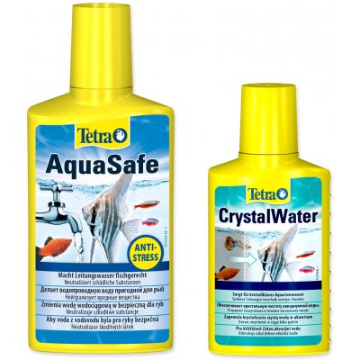 Tetra Aqua Safe 250 ml + Tetra Crystal Water 100 ml – Zbozi.Blesk.cz