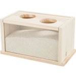 Trixie Písková lázeň s průsvitným panelem 28 x 15 x 15 cm – Sleviste.cz
