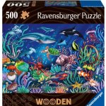 Ravensburger 175154 Dřevěné Podmořský Svět 500 Dílků – Zboží Dáma