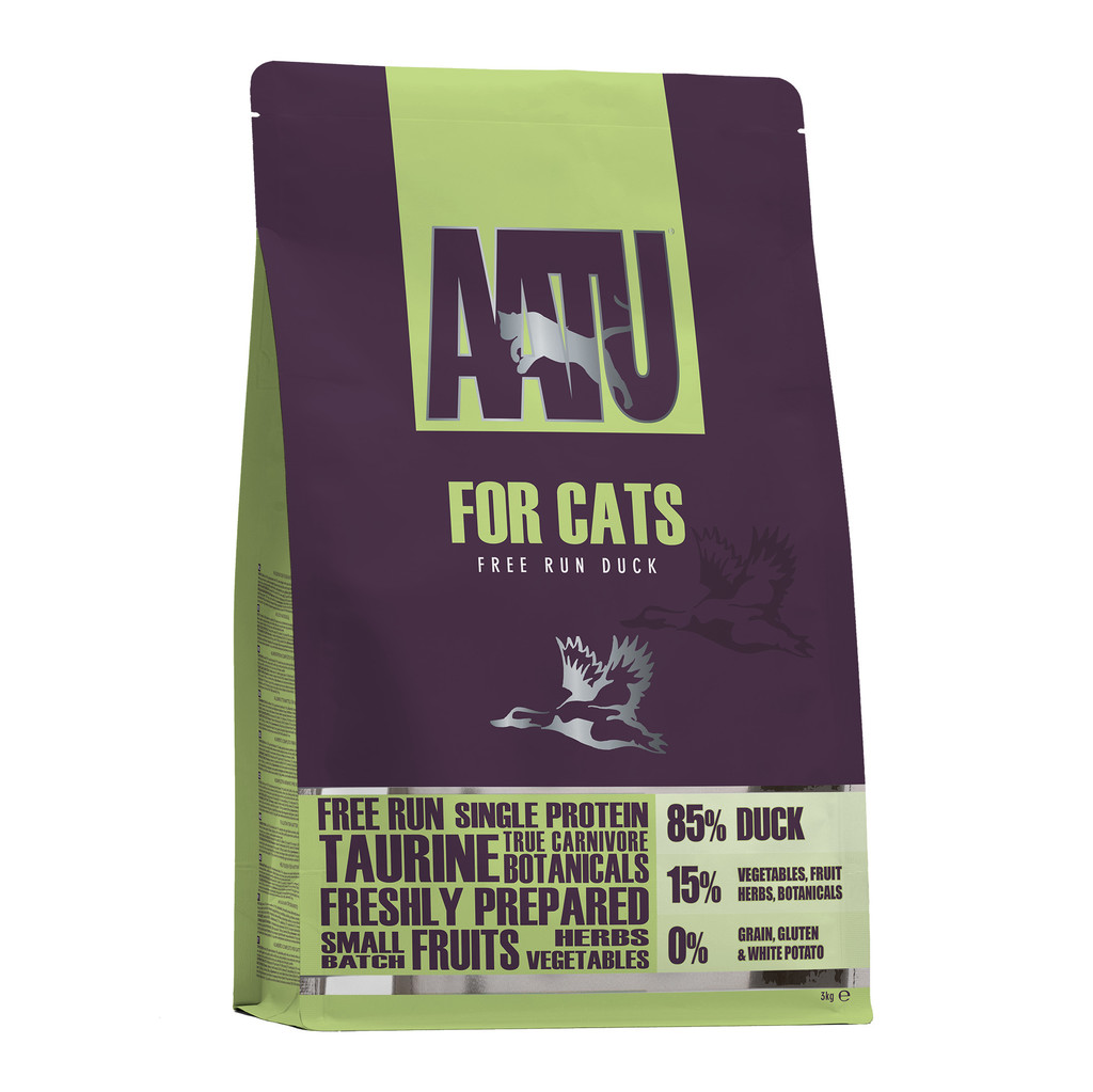 AATU Cat Free run Duck 85/15 3 kg