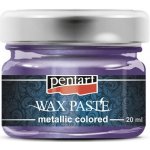 pentart Vosková pasta metalická fialová 20ml – Zboží Mobilmania