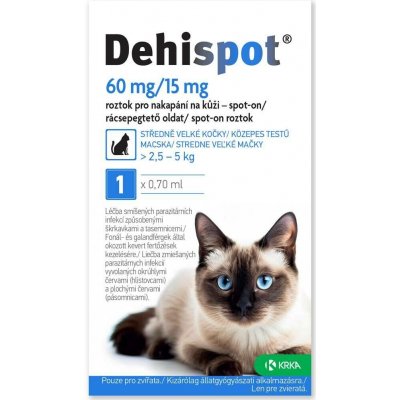 Dehispot 60mg/15mg spot-on 1 x 0,70 ml – Zboží Dáma