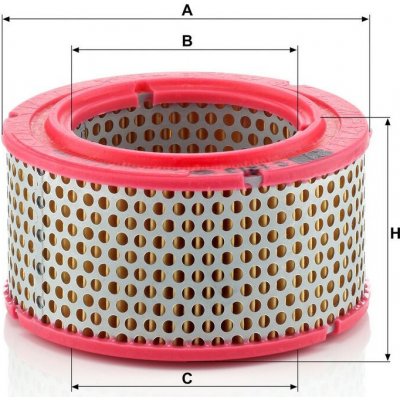 MANN-FILTER Vzduchový filtr MANN C1213 (MF C1213) – Hledejceny.cz