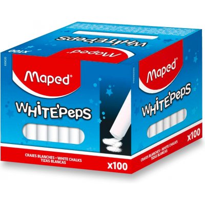 Maped Křídy školní bílé 100 ks – Hledejceny.cz