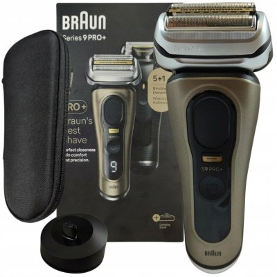 Braun Series 9 Pro+ 9525s Wet&Dry Noble Metal – Zboží Mobilmania