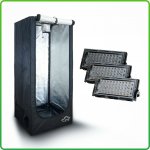LMG kompletní pěstební box Basic 1.0 Pure Tent LITE 60x60x140 + 3pack modulový reflektor – Zboží Mobilmania
