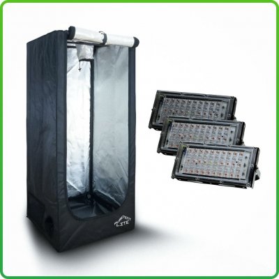 LMG kompletní pěstební box Basic 1.0 Pure Tent LITE 60x60x140 + 3pack modulový reflektor – Zboží Mobilmania