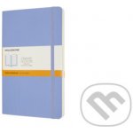 Moleskine Zápisník měkké desky A5 linkovaný nebesky modrý – Sleviste.cz