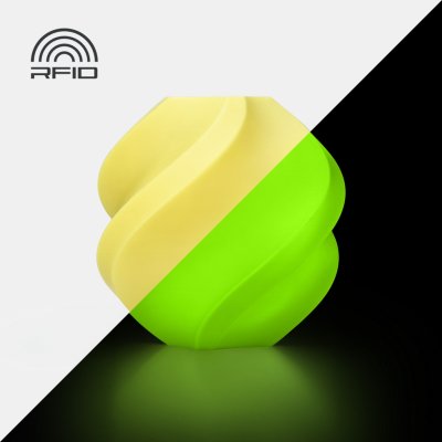 Bambu Lab PLA Glow Yellow 1,75 mm; 1 kg