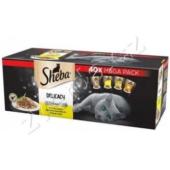 Sheba drůbeží výběr 40 x 85 g