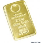 Münze Österreich zlatý slitek 250 g – Zboží Dáma