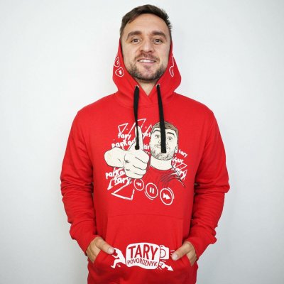 Mikina Tary Povoroznyk Red – Zboží Mobilmania