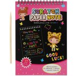 decoDoma Vyškrabovací notes barevný 10 listů – Zboží Mobilmania