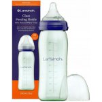Lansinoh skleněná kojenecká láhev s NaturalWave TM savičkou 240ml – Zboží Mobilmania