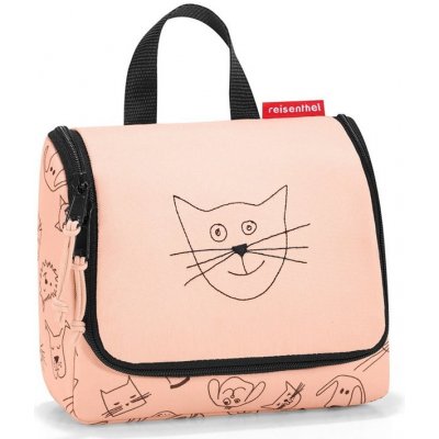 Reisenthel Dětská toaletní taška Toiletbag S kids cats and dogs rose – Zboží Mobilmania