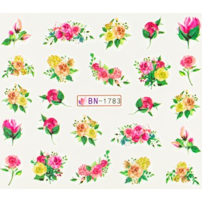 BIO nails Vodolepka BN 1783 květy – Hledejceny.cz